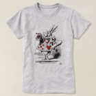 White Rabbit Red Heart Alice in Wonderland Vintage