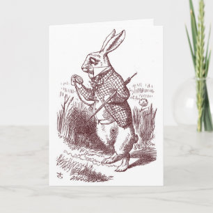 White Rabbit Shower Invitation