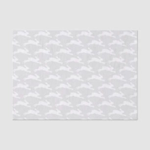 White Rabbit Silhouette Tissue Paper