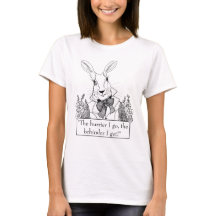 White Rabbit-The hurrier I go, the behinder I get!