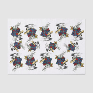 White Rabbit! Vintage classic Alice in Wonderland Tissue Paper