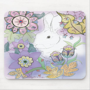 White Rabbit, Violet Garden mousepad