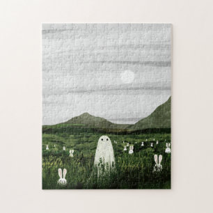 White Rabbits Jigsaw Puzzle