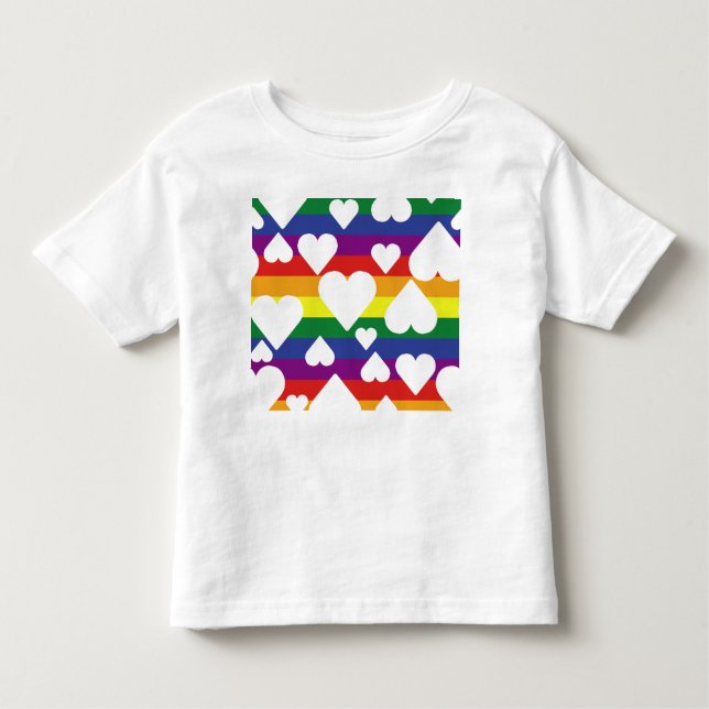 White Rainbow Tee (Front)