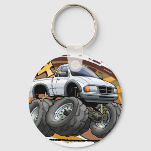 White Ranger Key Ring