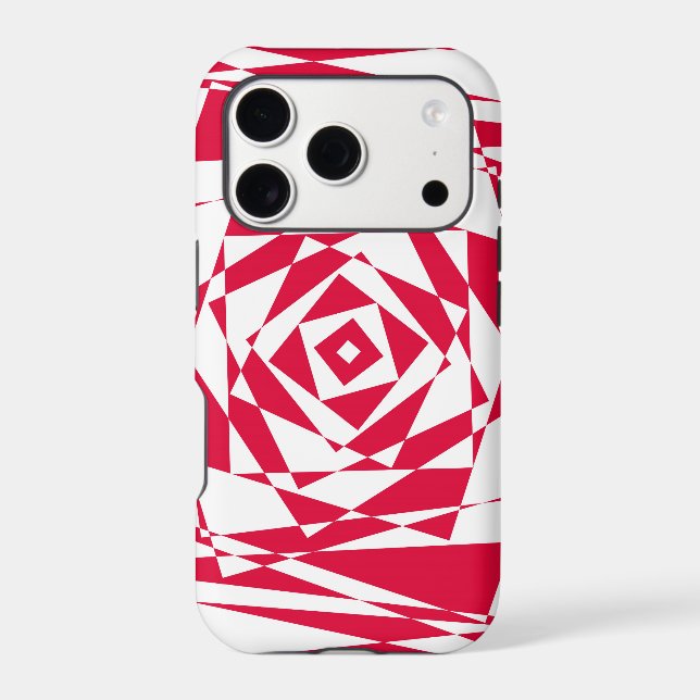 White red abstract illusion  (Back)