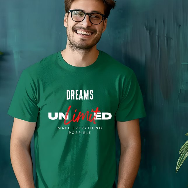 White Red Dreams Unlimited T Shirt (Creator Uploaded)