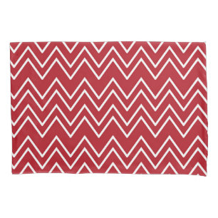 White Red Winter Festive Pillowcase