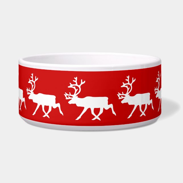 White Reindeer / Caribou Silhouette (Front)