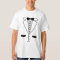 White Retro Tuxedo Shirt