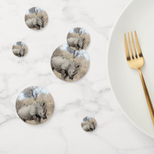 White Rhino Confetti