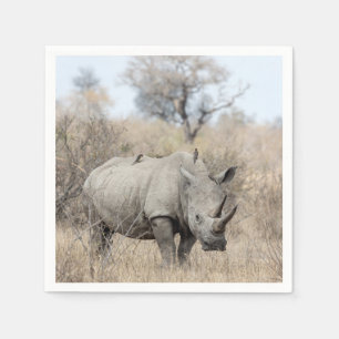 White Rhino Napkin