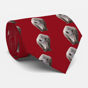 White rhinoceros tie