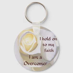 White Rise_ Key Ring
