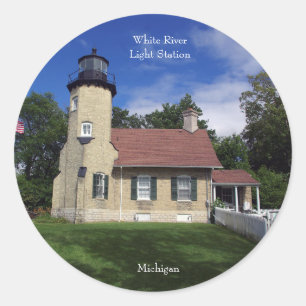 White River Light Station sticker