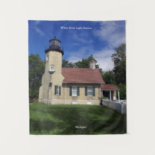 White River Light Station tapestry