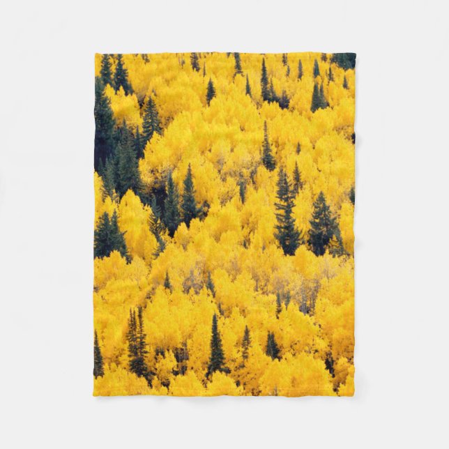 White River National Forest | Aspen, Colorada Fleece Blanket (Front)