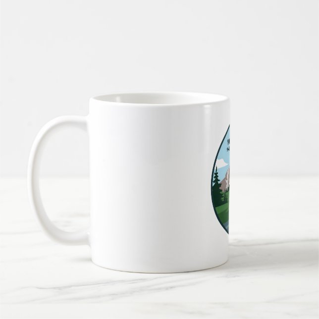 White River National Forest Coffee Mug (Left)