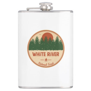 White River National Forest Hip Flask