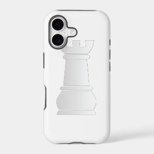 White rock chess piece