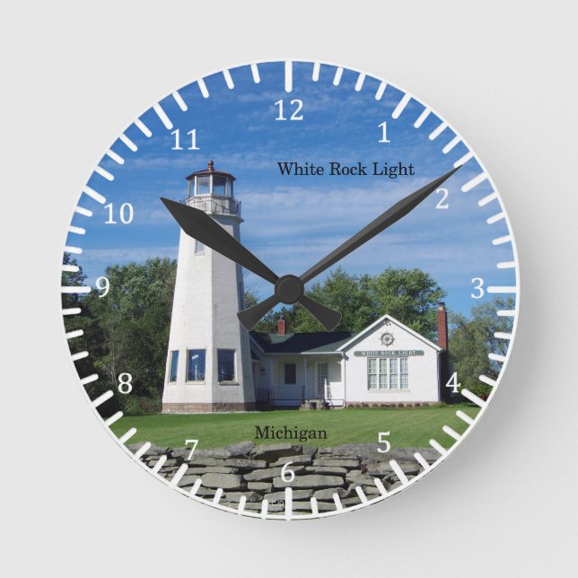 White Rock Light clock (Front)