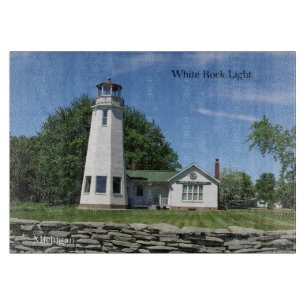 White Rock Light cutting board