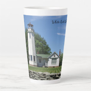 White Rock Light latte mug