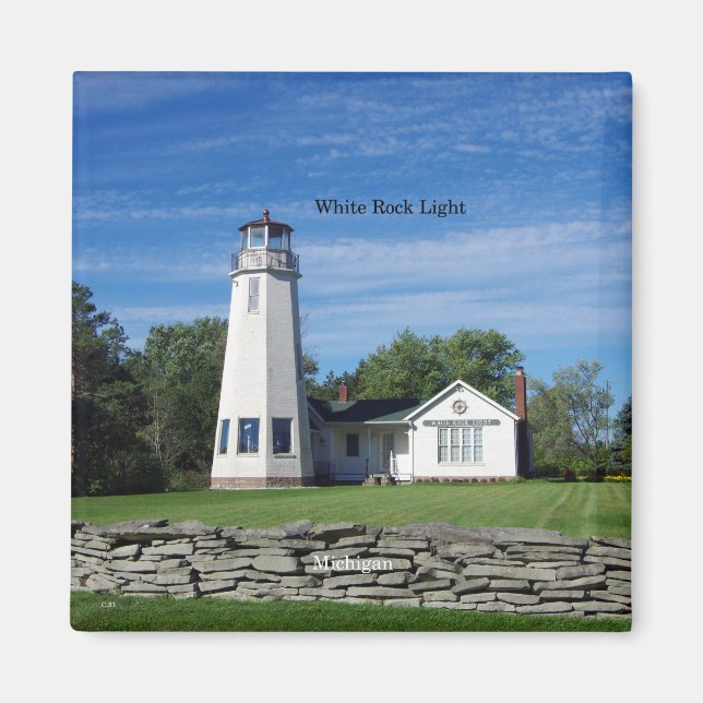 White Rock Light magnet (Front)