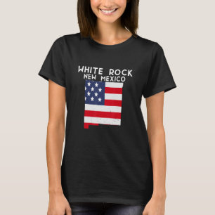 White Rock USA State America Travel New Mexican Ne T-Shirt