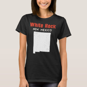 White Rock USA State America Travel New Mexican Ne T-Shirt