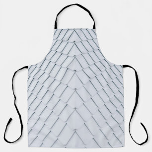 White roof tiles apron