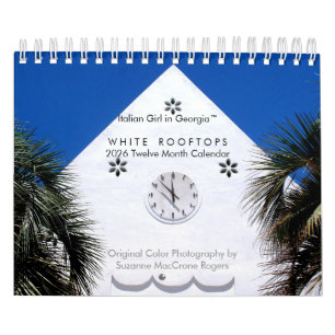 White Rooftops - 2026 Twelve Month Calendar