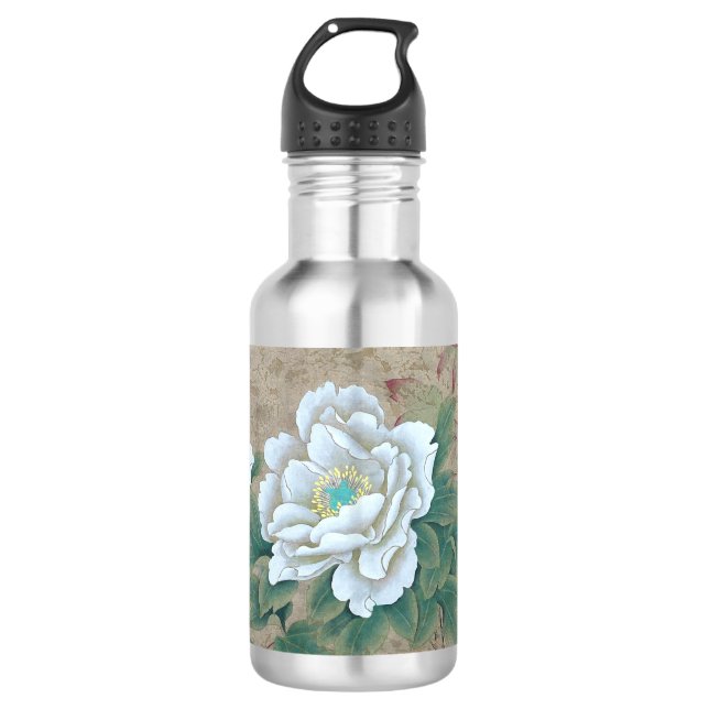 White Rose 532 Ml Water Bottle (Front)