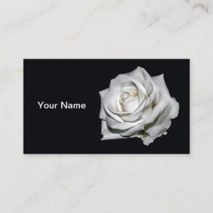 White Rose Business Cards