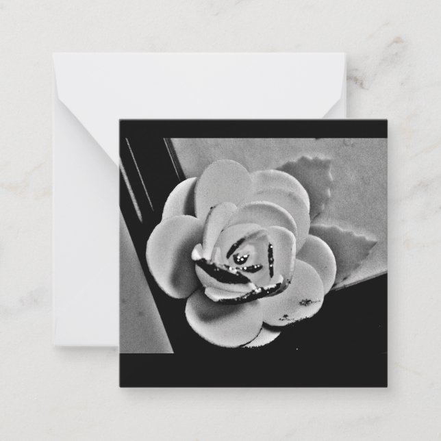 White Rose Card (Front)