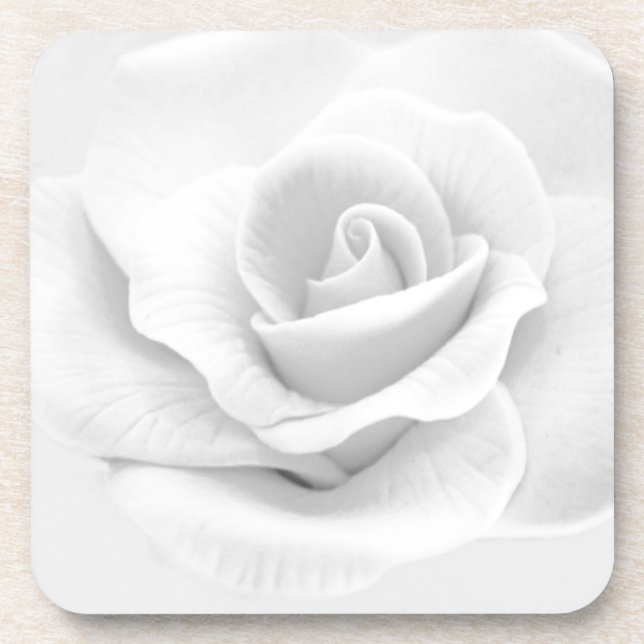 White Rose Coaster (Front)