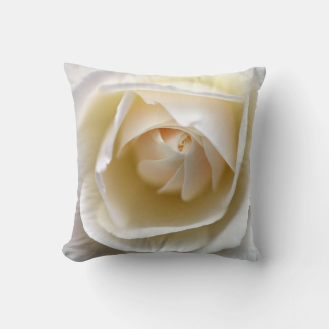 White Rose Cushion (Front)