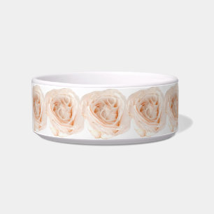 White Rose Flower Bowl