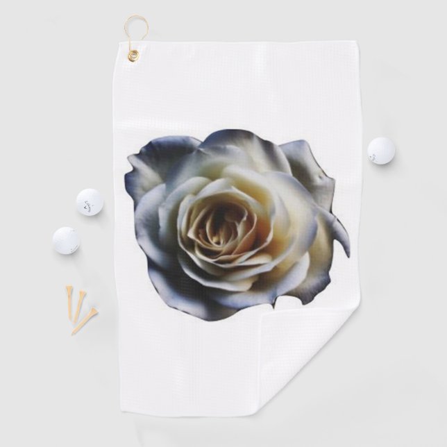 White Rose Golf Towel (InSitu)