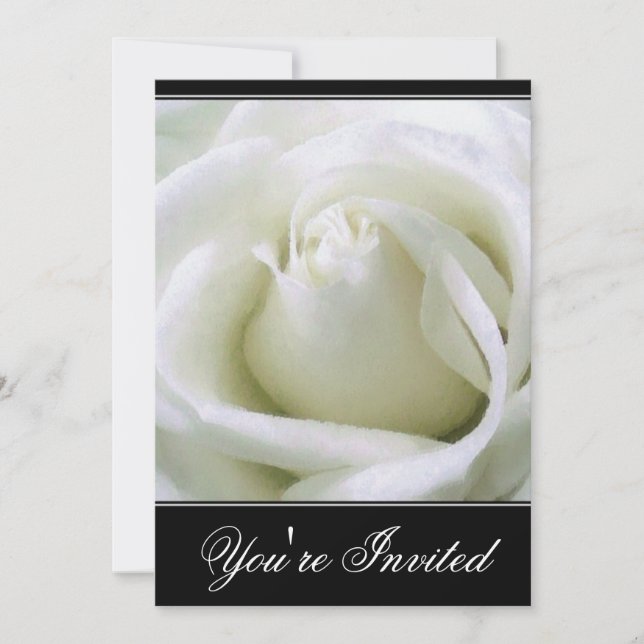 White Rose_ Invitation (Front)
