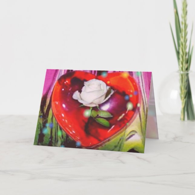 White Rose - Mother's Day Card (Front)