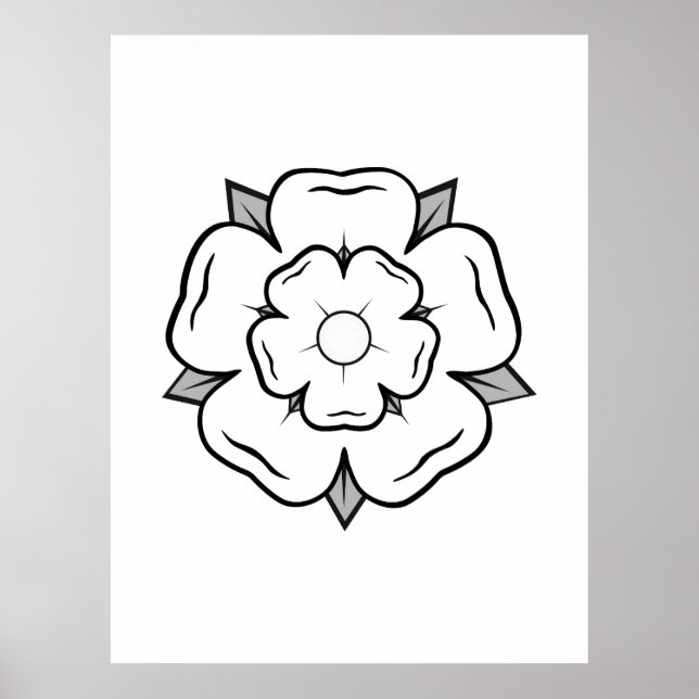 White Rose of York Poster (Front)