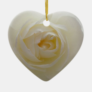 White Rose Ornament Romantic Rose Decorations