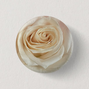 White Rose Photo Button