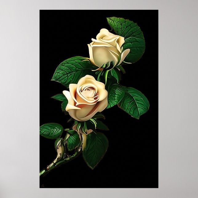White Rose Poster (Front)