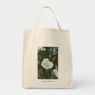 White Rose Tote Bag
