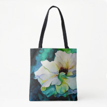 White Rose Totebag