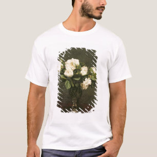 White Roses, 1875 (oil on canvas) T-Shirt