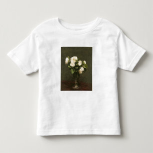 White Roses, 1875 (oil on canvas) Toddler T-Shirt