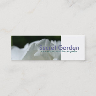 White Roses 3 Floral Photography Business Cards